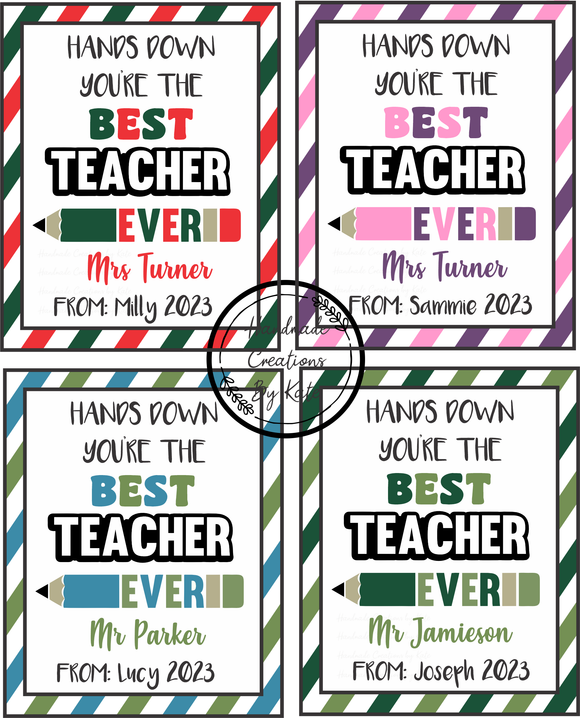 Teacher gift box