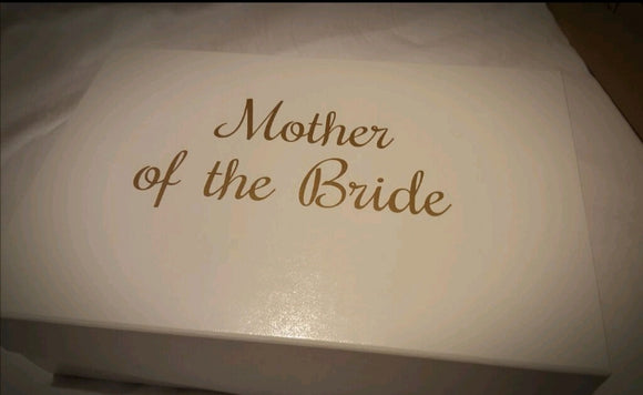 Mother/Father of the Bride/Groom Box