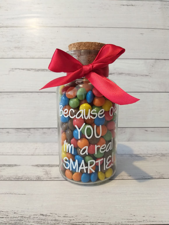 Teacher Jar with cute quotes