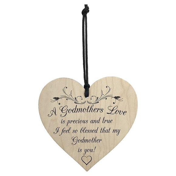 Wooden Heart Godmother