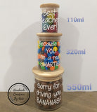Teacher Jar with cute quotes