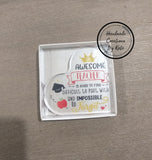 Acrylic heart in box