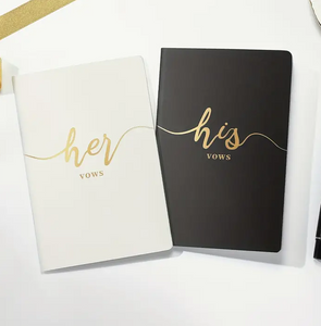 His and Her Vows Book