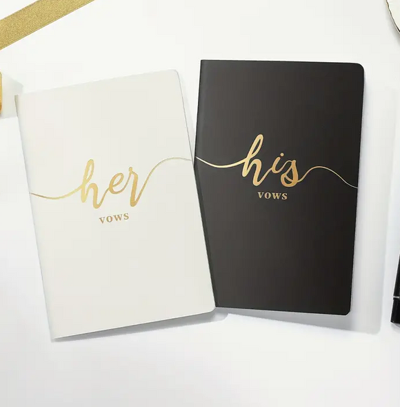 His and Her Vows Book