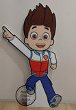 Dogs corflute cutout standee