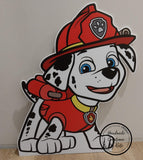 Dogs corflute cutout standee