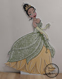 Princess corflute cutout standee
