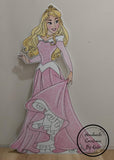 Princess corflute cutout standee