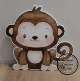Safari animals corflute cutout standee