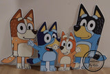 Bluey corflute cutout standee