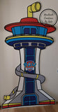 Dogs corflute cutout standee