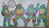Ninja Turtle corflute cutout standee