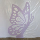 Butterfly corflute cutout standee