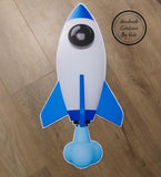 Space corflute cutout standee