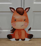 Farm animals corflute cutout standee