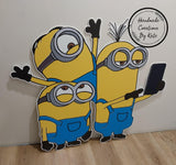 Minion corflute cutout standee