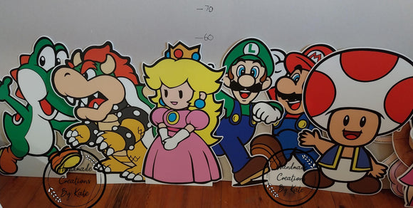 Mario corflute cutout standee