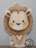 Safari animals corflute cutout standee
