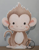 Safari animals corflute cutout standee
