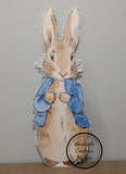 Peter rabbit corflute cutout standee