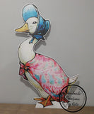 Peter rabbit corflute cutout standee
