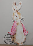 Peter rabbit corflute cutout standee