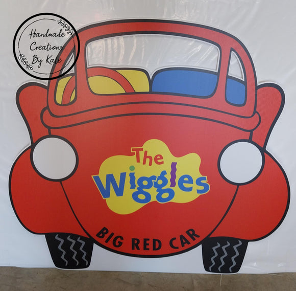 Wiggles corflute cutout standee
