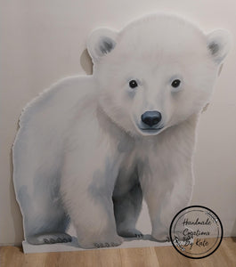 Polar Style corflute cutout standee