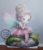 Fairy corflute cutout standee