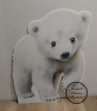 Polar Style corflute cutout standee