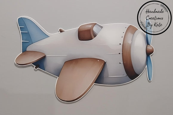 Planes and Helicopters corflute cutout standee