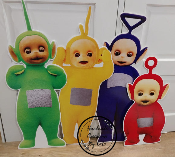 Teletubbies corflute cutout standee