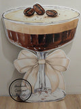 Expresso Martini corflute cutout standee