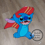 Stitch and Angel standees