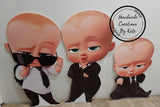 Baby Boss corflute cutout standee