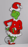 Grinch corflute cutout standee
