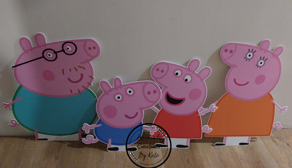 Peppa pig corflute cutout standee