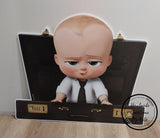 Baby Boss corflute cutout standee