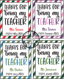 Teacher gift box