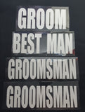 DIY Iron on Names and Roles