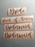 DIY Wine/Scotch Glass decal only
