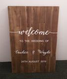 DIY Welcome Sign Decal set