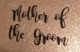 DIY Iron on Names and Roles