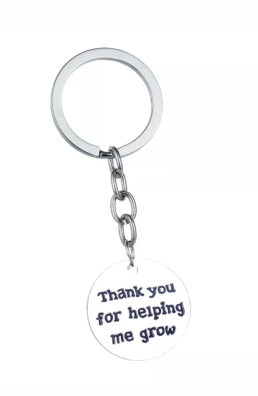Keyring Thank you for helping me grow