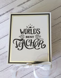 Teacher gift box
