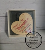 Teacher Timber Hanging Heart