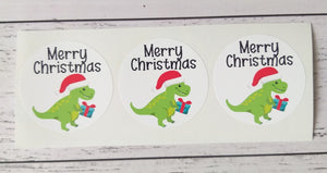 Christmas sticker packs 18 piece 5cm