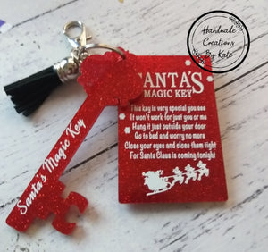 Santa's magic key in box