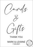 Printed Cards & Gifts Sign