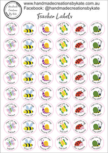 Teacher Reward Stickers
